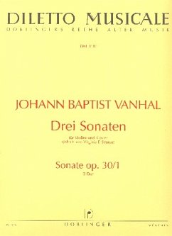 Cover Sonate B-Dur op.30,1 für Violine und Klavier