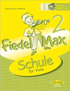 Cover Fiedel-Max für Viola - Schule, Klavierbegleitung. Bd.2