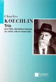 Trio op.92 pour flűte, clarinette en la et basson (violon, alto, violoncelle) parties