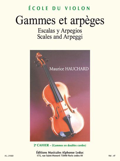 GAMMES ET ARPEGES VIOLON CAHIER 2 TEXT FRANZ.DT.ENGL. AT GAMMES ET ARPEGES VIOLON CAHIER 2 TEXT FRANZ.DT.ENGL. AT