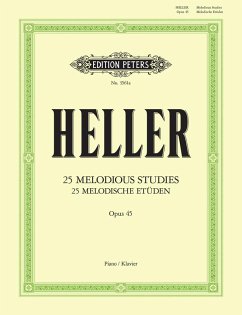 Cover Heller 25 Melodious Studies Piano / Klavier