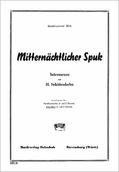 Cover Schittenhelm, Hermann Mitternächtlicher Spuk Akkordeon