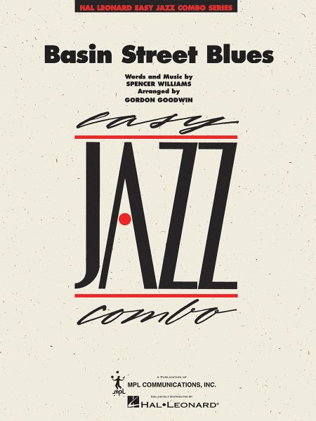 Basin Street Blues 4-Part Wind Instruments and Rhythm Section [Jazz Ensemble] Partitur + Stimmen