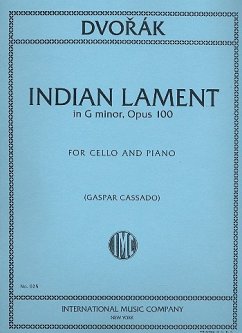 Cover Indian Lament g minor op.100 for cello and piano