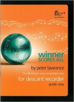 Cover Winner scores all (+CD) for descant recorder