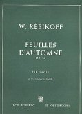 Feuillet d'automne op.29 für Klavier Feuillet d'automne op.29 für Klavier
