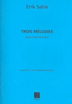 3 mélodies de 1886 pour chant et piano