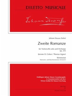 Romanze Nr.2 op.255 für Violoncello und Orchester Stimmensatz (Streicher 4-3-2-2-1)