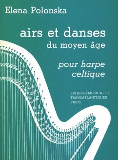 Cover Airs et danses du moyen âge pour harpe celtique
