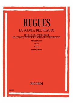 La scuola del flauto op.51 vol.4 per due flauti Spielpartitur