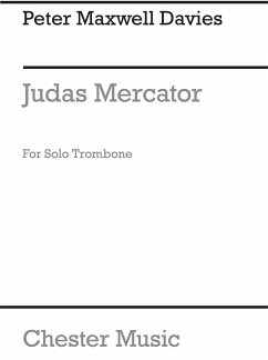 Cover Peter Maxwell Davies: Judas Mercator Trombone Instrumental Work