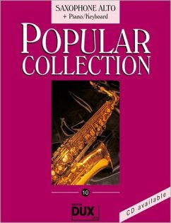 Cover Popular Collection Band 10: für Altsaxophon und Klavier