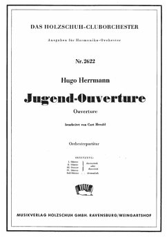 Herrmann, Hugo Jugend Ouvertuere Akkordeonorchester Partitur