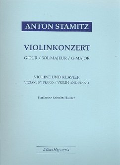 Konzert G-Dur Nr.8 für Violine und Orchester für Violine und Klavier