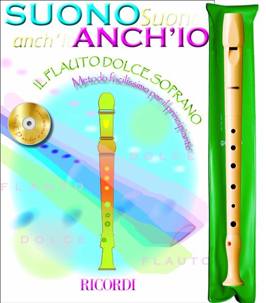 Anonimo Suono Anch'Io: Il Flauto Dolce Recorder