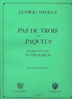 Cover Pas de trois aus Paquita für Klavier