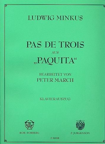 Pas de trois aus Paquita für Klavier