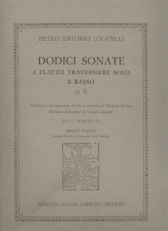 12 sonate op.2 vol.1 (nos.1-6) per flauto traversiere e bc