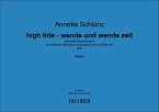 high tide - wende und wende zeit für Klarinette, Akkordeon, Kontrabass und Live-Elektronik Partitur