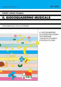 Cover Gargano K. Loboda Il Giocoquaderno Musicale Music Education