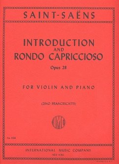 Introduction and Rondo capriccioso op.28 for violin and piano Introduction and Rondo capriccioso op.28 for violin and piano