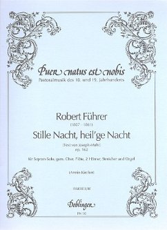 Stille Nacht op.162 für Sopran, gem Chor und Orchester Partitur