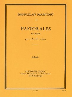 Cover Pastorales 6 pičces pour violoncelle et piano