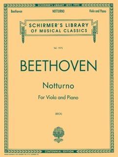 Notturno For Viola And Piano Centennial Edition