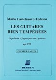 Les guitares bien temperées op.199 vol.3 24 préludes et fugues pour 2 guitares