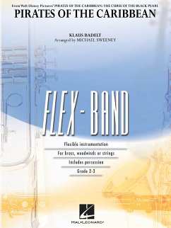 Klaus Badelt, Pirates of the Caribbean (flex-band) 5-Part Flexible Band and Opt. Strings Partitur