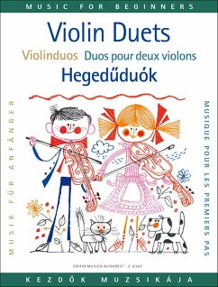 Cover Violinduos für Anfänger Spielpartitur