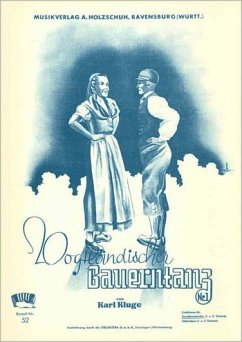 Cover Kluge, K. Vogtlaendischer Bauerntanz Diatonische Handharmonika