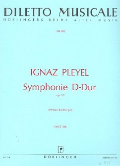 Cover Sinfonie D-Dur op.3,1 für Orchester Partitur