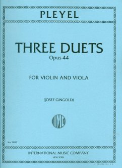 3 Duets op.44 for violin and viola 3 Duets op.44 for violin and viola