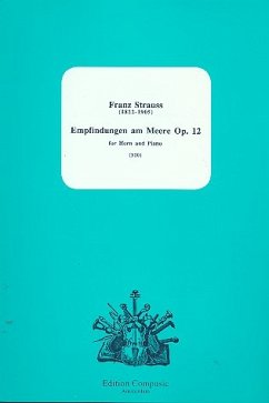 Cover Empfindungen am Meere op.12 for horn and piano