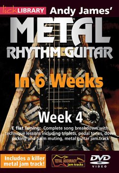 Andy James' Metal Rhythm Guitar in 6 Weeks Gitarre DVD