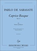 Caprice basque op.24 für Violine und Klavier