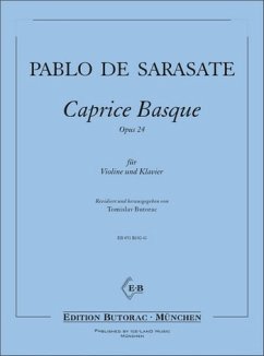 Caprice basque op.24 für Violine und Klavier