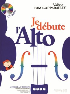 Cover Je débute l'alto (+CD) pour alto