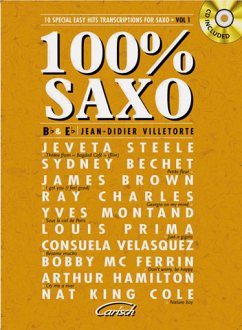 100% Saxo (+CD): for saxophone Cover 100% Saxo (+CD): for saxophone