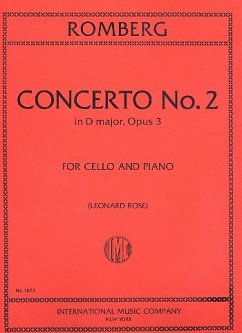 Concerto D major no.2 op.3 for cello and piano Concerto D major no.2 op.3 for cello and piano