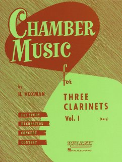 Chamber Music for 3 Clarinets Vol.1 (Score)