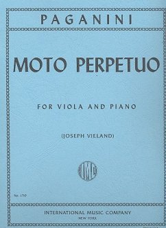 Moto perpetuo op.11 for viola and piano