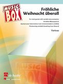 Fröhliche Weihnacht überall für variables Bläserquartett Partitur und Stimmen