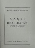 Canti di ricordanza variazioni per pianoforte su un tema del Fra Gherardo