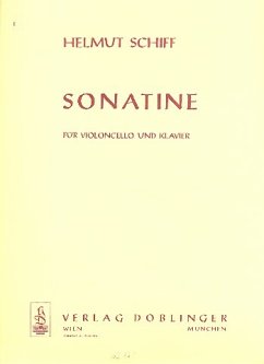 Cover Sonatine für Violoncello und Klavier