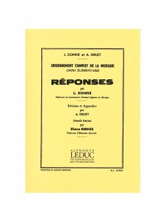 Cover DONNE REPONSES ELEMENTAIRE