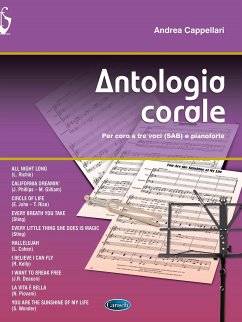 Cover Antologia corale SAB and Piano Buch