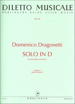 Cover Solo D-Dur für Kontrabaß und Klavier