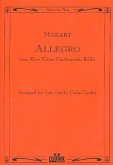 Allegro aus Eine kleine Nachtmusik KV525 für 3 Flöten 3 Spielpartituren